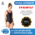 MARU (FS9022) SWIMMING SWIMSUIT Shadow (Black/Pink)