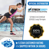 STRECHCORDZ (S102) Swimming/Dryland Resistance Cords Leg Straps