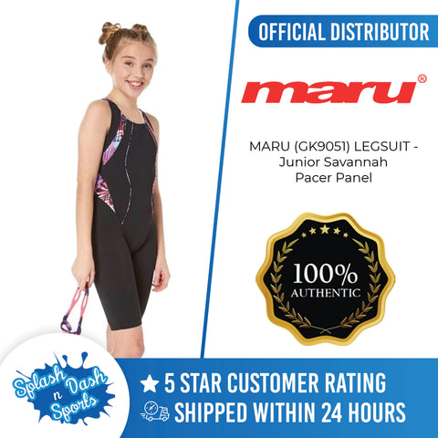 MARU (GK9051) SWIMMING LEGSUIT - Junior Savannah Pacer Panel