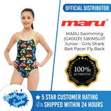 MARU (GK0031) SWIMMING SWIMSUIT Junior - Girls Shark Bait Pacer Fly Back