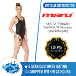 MARU (FS9023) SWIMMING SWIMSUIT Shadow (Black/Mojito)