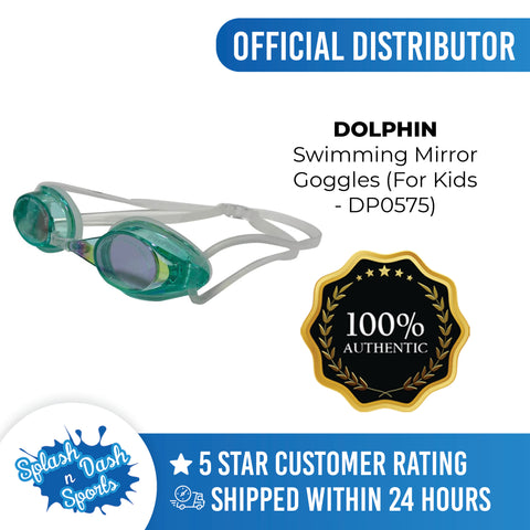 DOLPHIN Swimming Mirror Goggles (For Kids - DP0575)