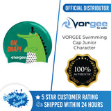 VORGEE Swimming Cap Junior Character (For Kids)