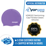 VORGEE Swimming Cap Fitness Classic Silicone