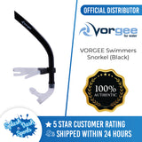 VORGEE Swimming Snorkel (Black)