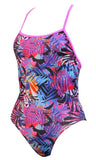 MARU (GK9049) SWIMMING LEGSUIT - Multi Savannah Pacer Fly Back