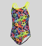 MARU (GK9546) SWIMMING SWIMSUIT Nova Ecotech Sparkle Arrow Back