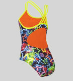 MARU (GK9546) SWIMMING SWIMSUIT Nova Ecotech Sparkle Arrow Back