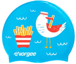 VORGEE Swimming Cap Junior Character (For Kids)