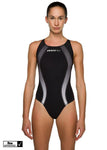 MARU (FP7101) SWIMMING SWIMSUIT - Women Pulse Vault Back (FINA approved)