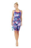 MARU (FS9517) SWIMMING LEGSUIT - Women's Shatter Pacer Multi