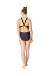 MARU (FS9023) SWIMMING SWIMSUIT Shadow (Black/Mojito)