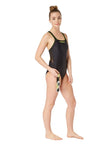 MARU (FS9023) SWIMMING SWIMSUIT Shadow (Black/Mojito)