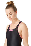 MARU (FS9022) SWIMMING SWIMSUIT Shadow (Black/Pink)